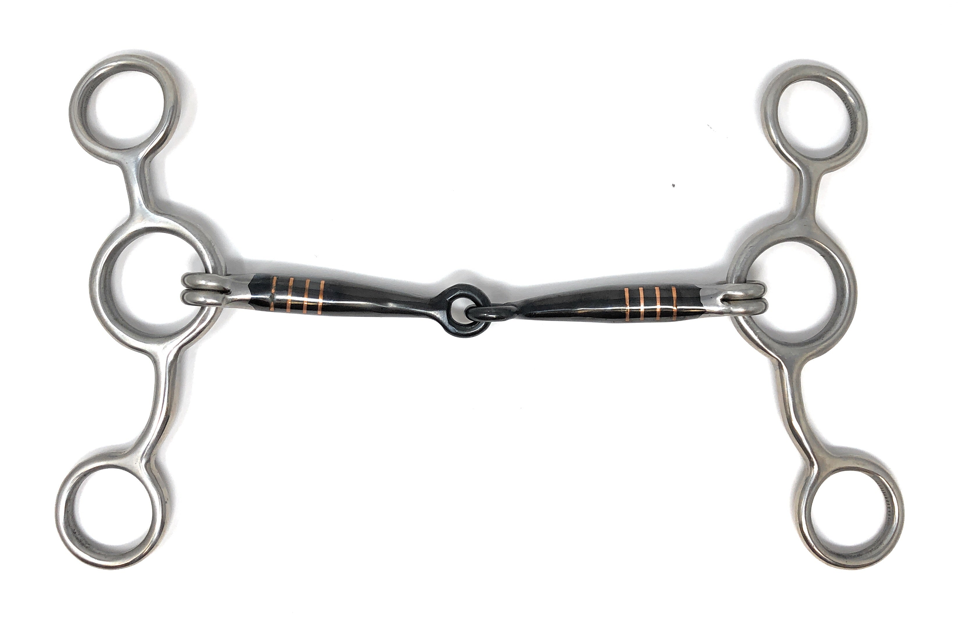 AJ Tack Junior Cow Horse Sliding Gag Bit
